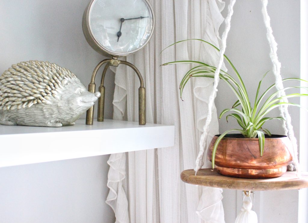 Make Your Own Disco Ball Hanging Planter - A Beautiful Mess